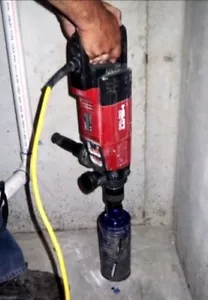 Radon Mitigation Sauggrube Kit: 5"" Kernbit mit SDS MAX Adapter mit Pilot - Bild 1 von 12
