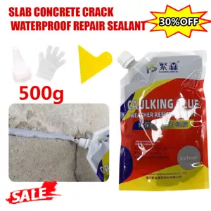Concrete-Crack Waterproof Repair Sealant,Caulking Glue Resistant Quick Dry 2025 - Picture 1 of 10
