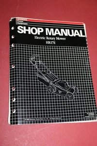HONDA POWER EQUIPMENT ELECTRIC ROTARY LAWN MOWER HR17E Shop Manual REPAIR - Picture 1 of 2