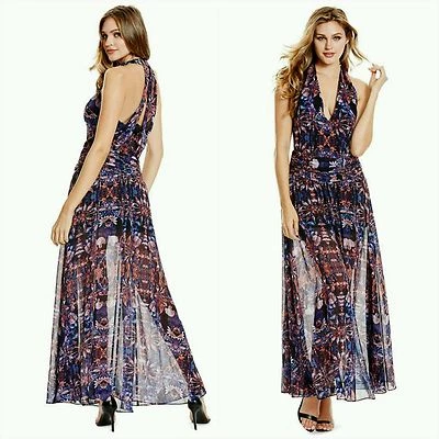 Maxi Vestido Rhapsody NUEVO CON ETIQUETAS ADIVINA BY MARCIANO TALLA S Foto 1 de 4