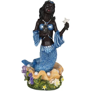 Orisha Yemaya 11" Diosa Del Mar , Madre De Todos Los Seres Vivos Santeria - Picture 1 of 2