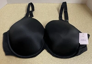 NEW size 44D Auden nursing bra full coverage underwire t-shirt black - Picture 1 of 4