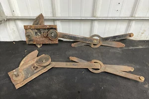 1967-1972 Chevrolet Truck C10 C20 C30 C40 C50 Door Window Regulators Pair Orig. - Picture 1 of 15