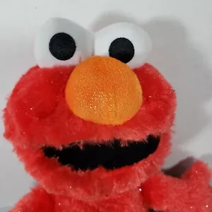 2019 Just Play Peluche Sesame Street Isaac Mizrahi Macys Elmo bambola giocattolo imbottita 14" - Foto 1 di 6