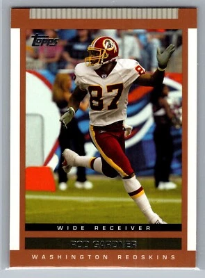 2003 TOPPS SCOUTING REPORT CARD # 64 Rod Gardner - Washington Redskins - Image 1 of 2