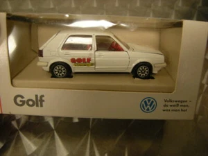 1:43 Schabak VW Golf 2 RARO/RARO blanco/blanco en embalaje original - Imagen 1 de 2