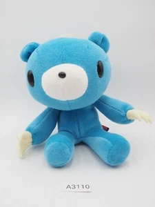 Peluche pupazzo giocattolo Gloomy Bear BLU A3110 Cube Mori Chack CHAX Taito 6" Giappone - Foto 1 di 7