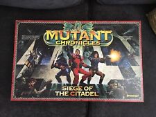 Mutant Chronicles Siege Of The Citadel New Complete 1993 Pressman