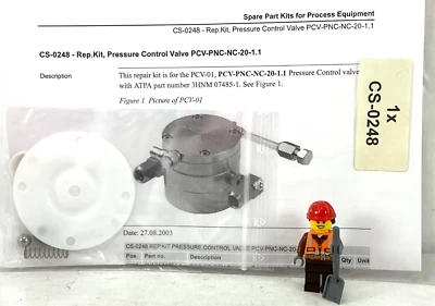 CS-0248 ABB * 新旧库存 * Rep 套件压力控制阀 — 第 1/2 张图片