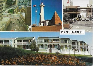 Scenes from Port Elizabeth, South Africa --POSTCARD - Picture 1 of 2