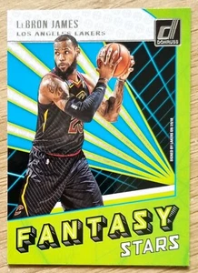 2018-19 Panini Donruss Fantasy Stars #2 LeBron James - Lakers - Picture 1 of 3