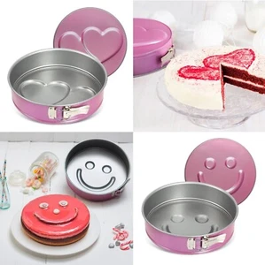 Zenker Springform Creative Studio 2 Back- Motivböden Herzen + Smiley 26 cm - Bild 1 von 9