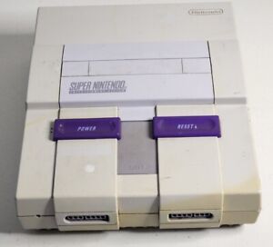 Super Nintendo SNES Original SNS-001 Console Deck Only **REPAIR READ*** RUNS