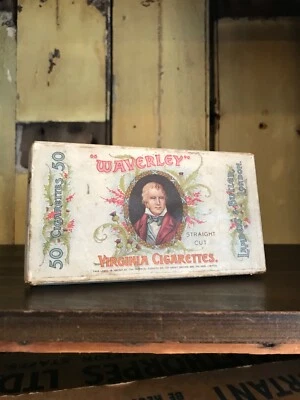 Waverley Lambert & Butler 50 Straight Cut Virginia Cigarettes Packet Box - Image 1 of 4
