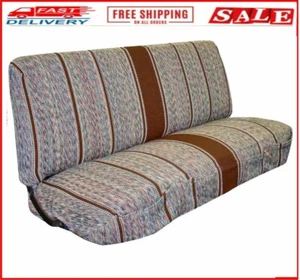 NEW Saddle Blanket Truck Bench Seat Cover Fits Chevrolet Dodge Ford Trucks brown - Bild 1 von 7