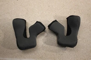 Bell Moto-9 Helmet Magnetic Cheek Pads Black 35MM Left & Right Set 1858 R6 - Picture 1 of 6