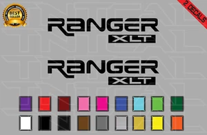 Ranger XLT Decal Set Fits: Ford Ranger Truck Side Vinyl Stickers Set of 2 - Foto 1 di 2