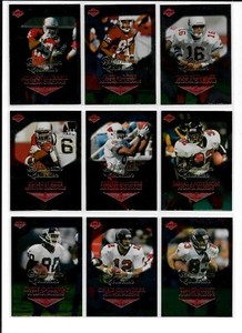 1999 Collector's Edge Millennium Collection Football Cards / Choose from List