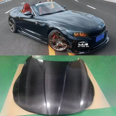 Cubierta de capó ventilada de fibra de carbono real para BMW Z4 E89 2009-2016 Foto 1 de 4