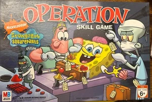 Operation SpongeBob Squarepants Board Game 2007 Nickelodeon COMPLETE & TESTED - Picture 1 of 4