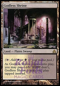 Godless Shrine 1x MTG GPT Guildpact Rare MINT land white black - Picture 1 of 1