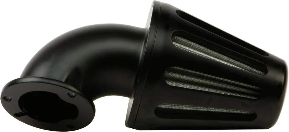 HARDDRIVE Fits Ram Air Filter Chopped Black 4.5"X10" 120237 - Image 1 of 1