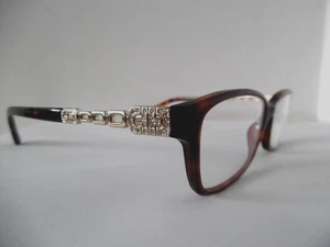 Bvlgari Brille Schildpatt Braun & Gold Oval Verziert 4061-B 651 52 16 140 - Bild 1 von 3