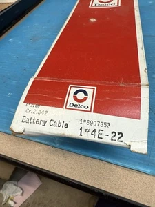 NOS GM Battery Cable 1#8907353 Ground - Picture 1 of 5