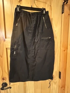 Forever 21 Cargo Rock schwarz - Bild 1 von 6