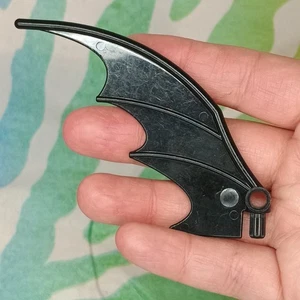 Lego Black Dragon Wing 8 X 10 55706 57487 - Picture 1 of 5