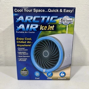 Arctic Air Ice Jet Tragbarer Luftkühler 3 Geschwindigkeiten Persönlicher Raumventilator Leise USB - Bild 1 von 7