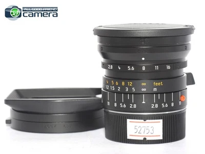 Leica Elmarit-M 21 mm F/2,8 ASPH. Lente E55 6 bits negra 11135 *COMO NUEVA-* Foto 1 de 4