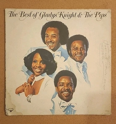 🔥THE BEST OF GLADYS KNIGHT & THE PIPS RELEASED 1976 VINYL LP COMPILATION RARE - Image 1 of 4