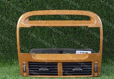 Lexus LS430 2001-2006 Navigation display Trim bezel Air vents wood grain Used - Image 1 of 4