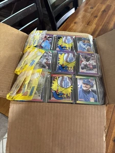 1989 Donruss Baseball Rack Pack Case Opened 72 Packs Stars Showing - Picture 1 of 1