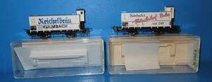 Trix  H0 2 Bierwagen 23969 +33836 der DRG  Reichel  +Mönchshofbräu in OVP  #8268 - Bild 1 von 10