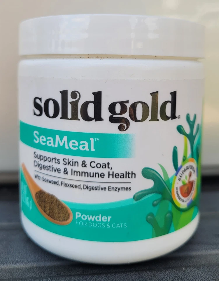 Suplemento a base de algas marinas de oro sólido para piel y pelaje, digestivo e inmunológico Foto 1 de 1