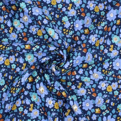 Liberty Fabrics Betsy Meadow A Blue Tana Lawn™ Cotton - Half Metre or Metre - Image 1 of 4