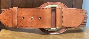 Banana Republic braun Rindsleder Taillengürtel Gr. S/30 2-1/8" breit sehr guter Zustand - Bild 1 von 7