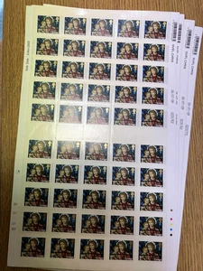 Original Blätter 50 x 1. Klasse groß zu 60% vom Nennwert postfrisch - Bild 1 von 1