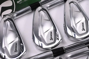 Srixon ZXi7 Irons / 4-PW+AW / Stiff Flex Dynamic Gold MID 115 S300 Shafts - Picture 1 of 7