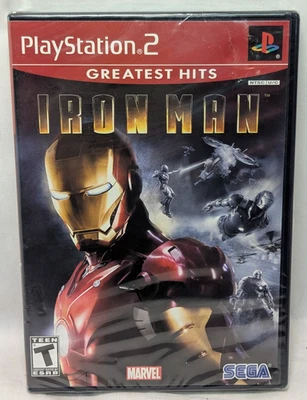 Iron Man [Greatest Hits] (Playstation 2, 2008) NEW - Torn Seal See Pictures - Image 1 of 4