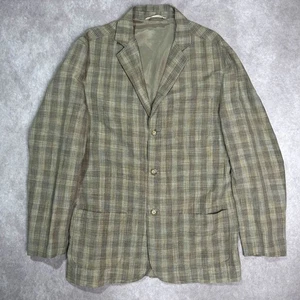 Tommy Bahama Leinen Seide 3 Knöpfe Single Vent Blazer 2 Taschen Herren Größe Medium - Bild 1 von 5