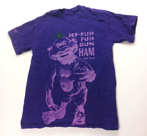 Jeff Dunham Peanut Purple T-shirt Comedy Ventriloquist Men's Size L Large