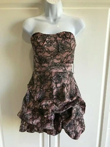 Gebraucht Junior's XOXO Kleid Größe 7 formell trägerlos - Bild 1 von 9