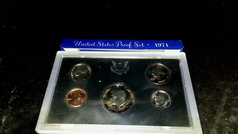 1971-S US MINT PROOF SET IN OGP Cover