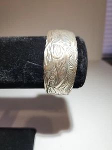 Metal Art Group Sterling .925 Delphin Manschette - Bild 1 von 3