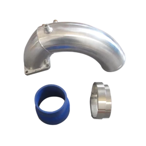Codo de admisión de aire frío de 3,5" para Dodge Ram 02-08 5,9 L 24 V azul Cummins - Imagen 1 de 11