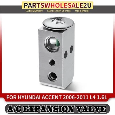 A/C AC Expansion Valve for Hyundai Accent 2006 2007 2008 2009 2010 2011 L4 1.6L - Image 1 of 4