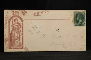 Vermont: West Arlington 1876 circa Centennial Exposition Advertising Cover - Picture 1 of 2
